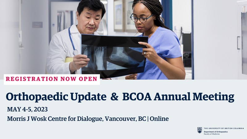 Orthopaedic Update & BCOA Annual Meeting