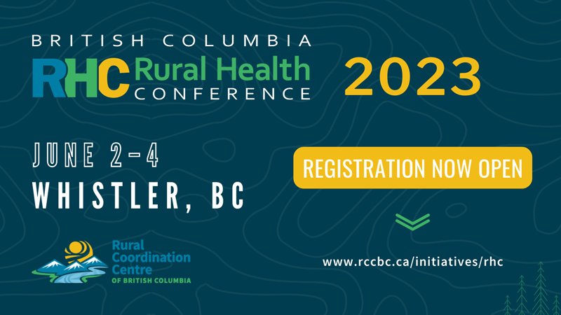 BC Rural Health Conference 2023