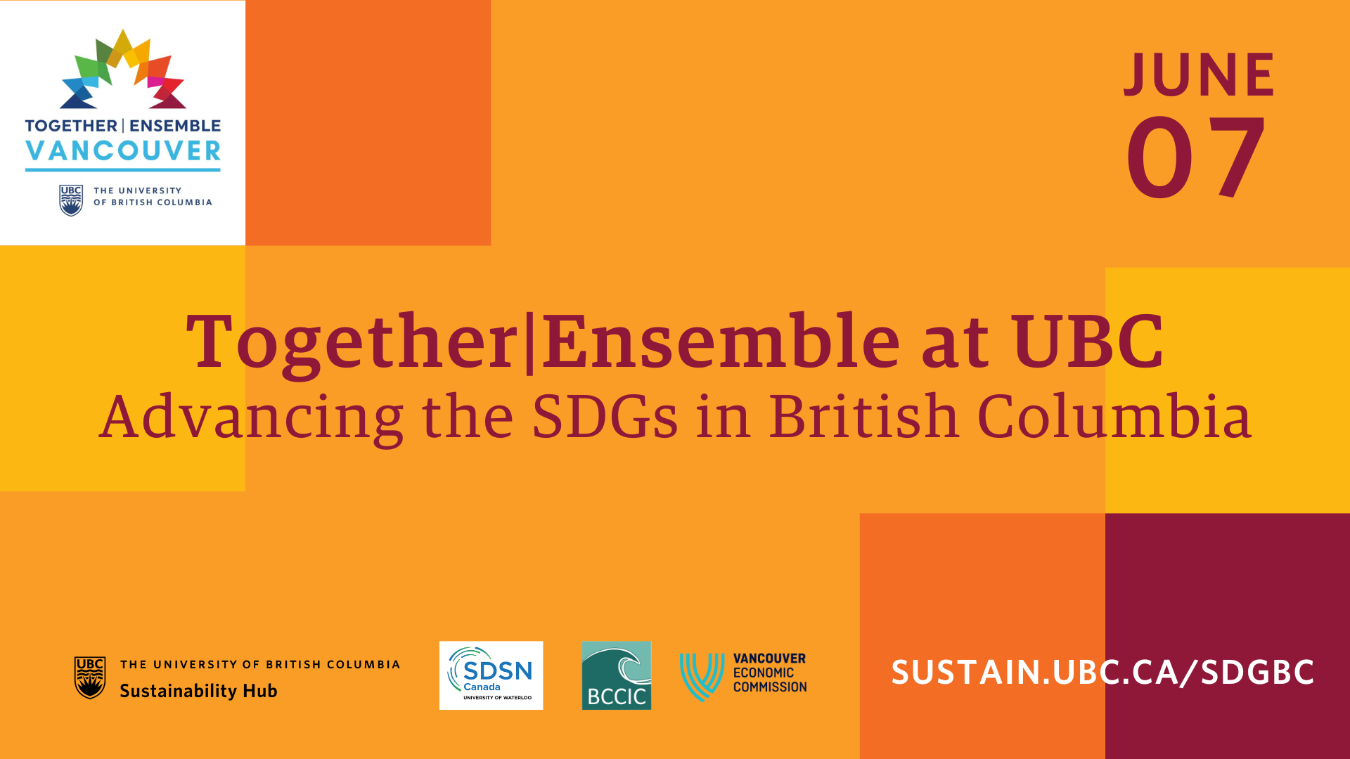 Together|Ensemble at UBC — Advancing the SDGs in B.C.