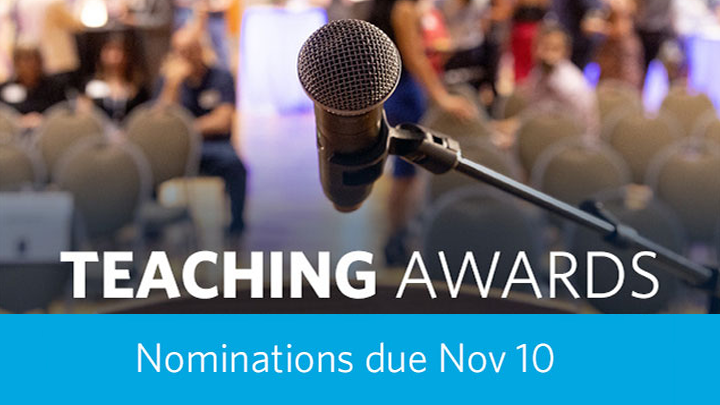 UBC Okanagan teaching awards: Nominations open