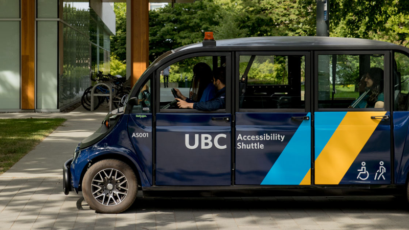 UBC Vancouver accessibility shuttle
