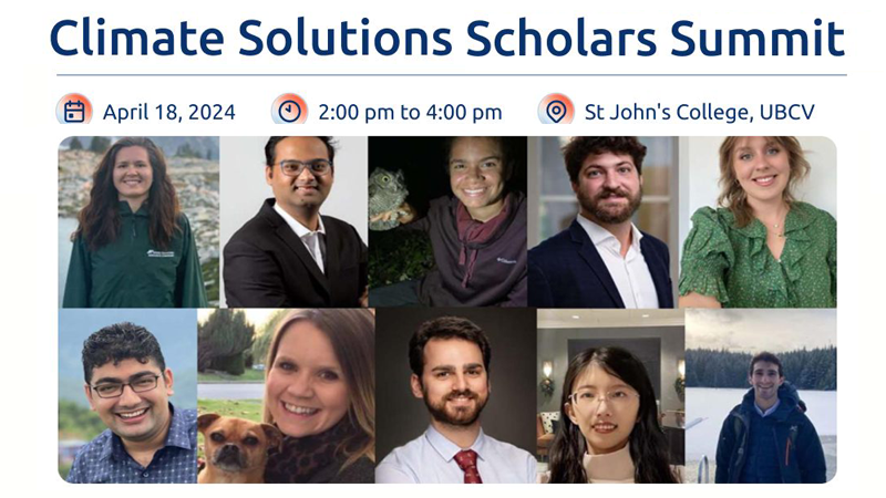 Climate Solutions Scholars Summit