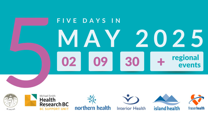 Five Days in May: B.C.’s Health Research Showcase