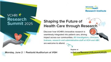 VCHRI Research Summit 2025, Monday June 2