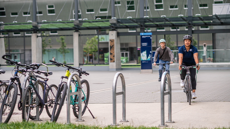 Explore e-biking options at UBCV and UBCO 
